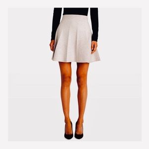CLUB MONACO Pleated Knit Mini Skirt